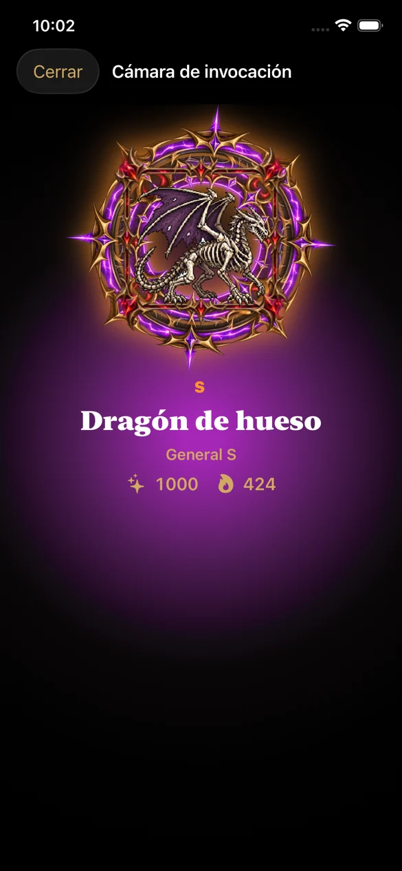 Invocación en MAOGUN