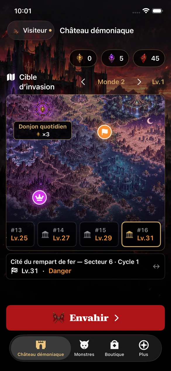 Carte dans MAOGUN