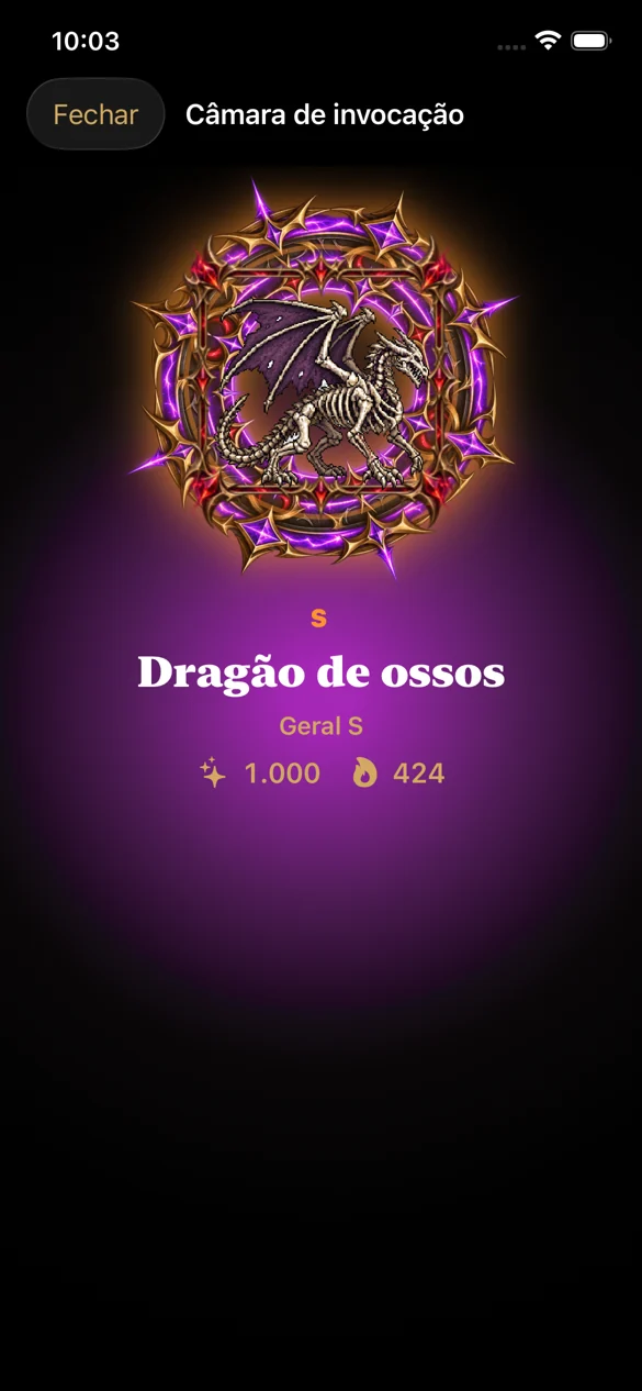 Invocação em MAOGUN